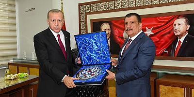 Cumhurbaşkanı Erdoğan'dan Başkan Gürkan'a Ziyaret