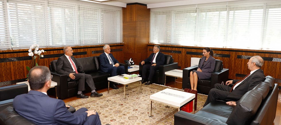 Türk Eğitim Vakfı Genel Başkanı Rona Yırcalı Büyükkılıç’ı ziyaret etti.